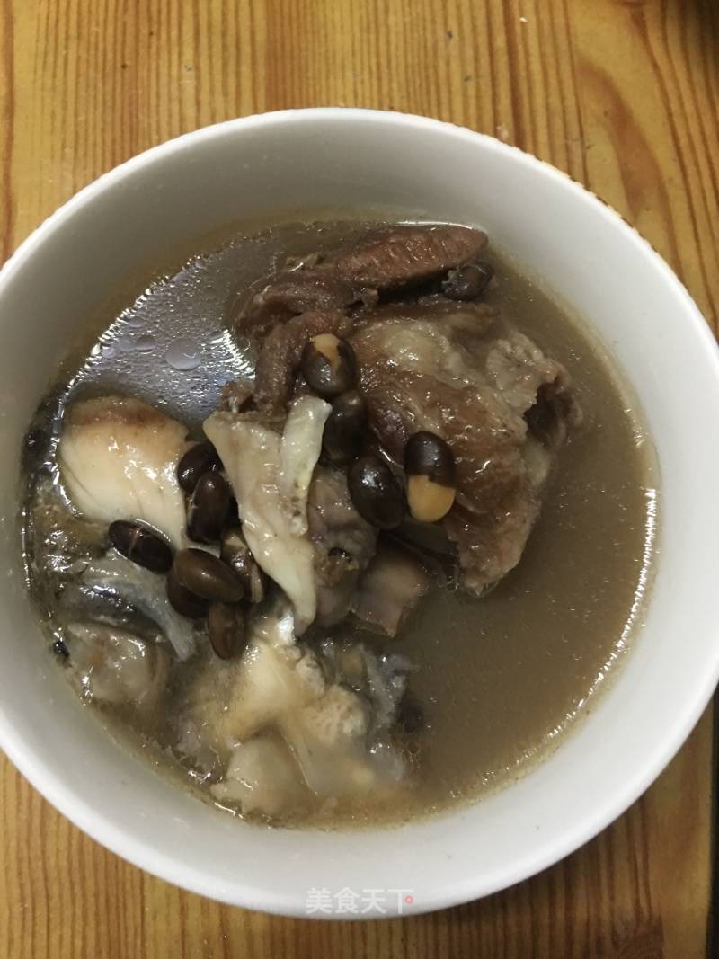 Black Bean Fish Head Pork Bone Soup recipe