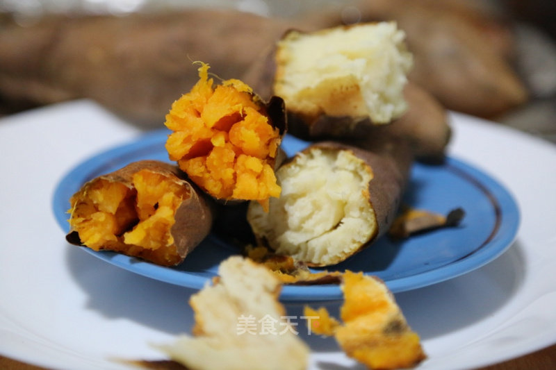 Aca Oven Version Roasted Sweet Potatoes-so Simple As No Friends recipe