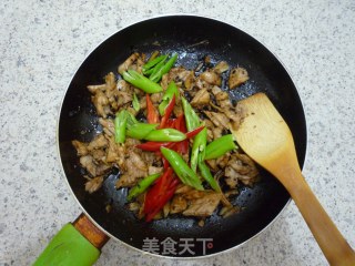 Stir-fried Pork with Tempeh and Pepper recipe