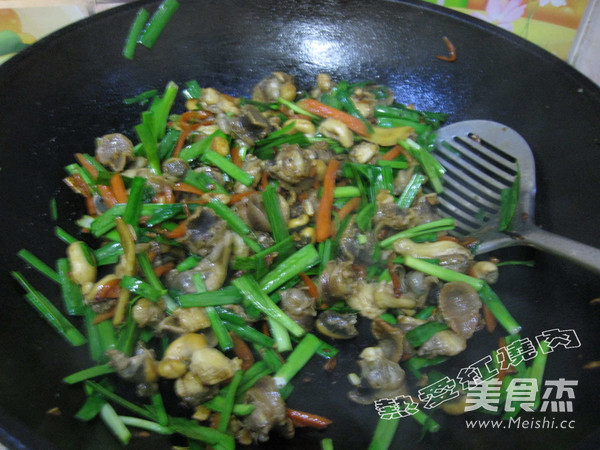 Stir-fried Snail Meat recipe