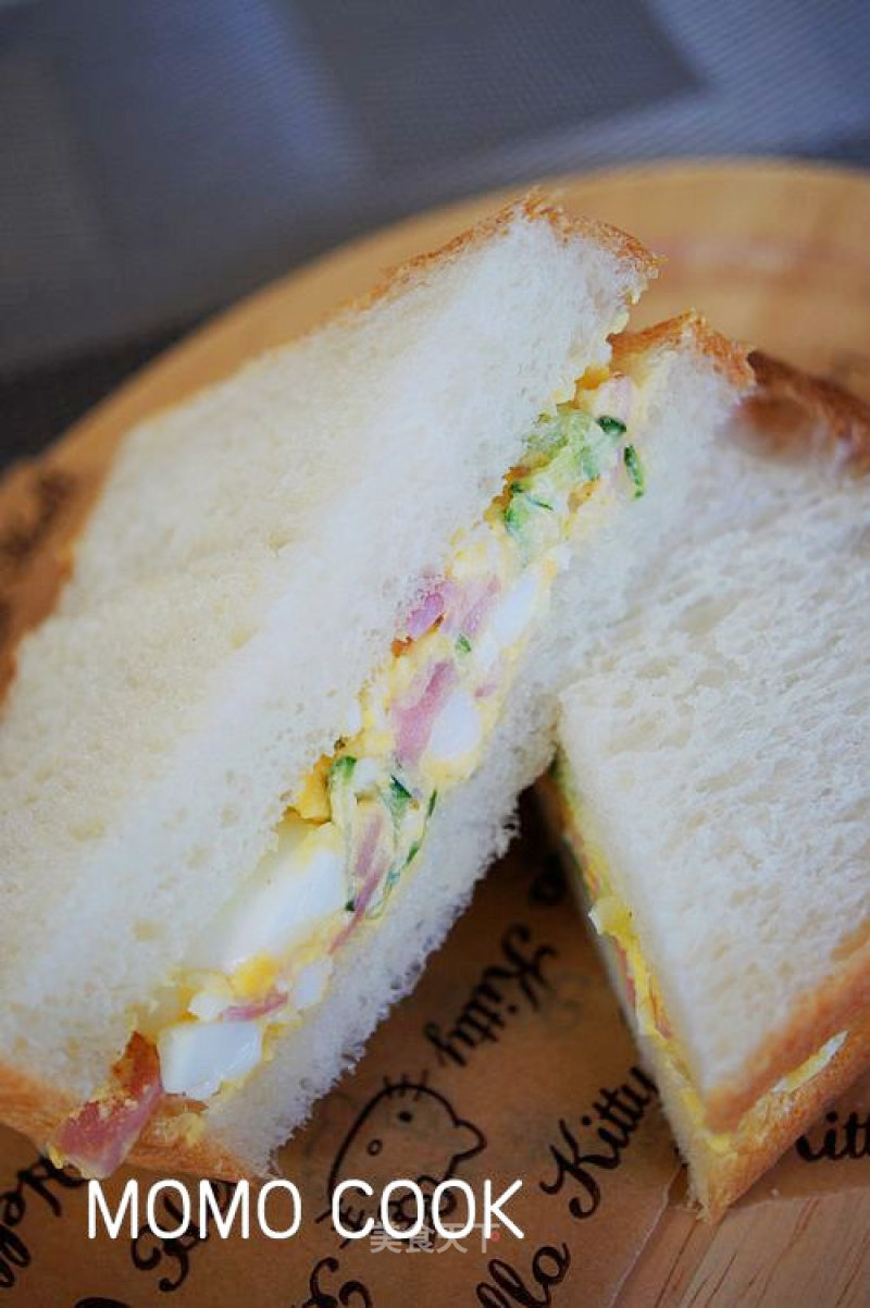 Kuaishou Egg Salad Sandwich recipe