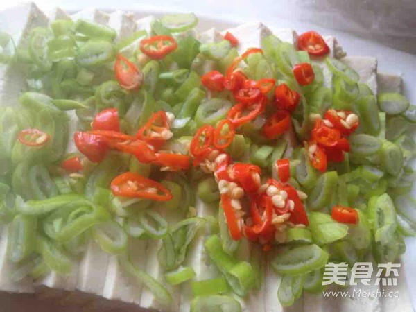 Microwave Steamed Tofu recipe