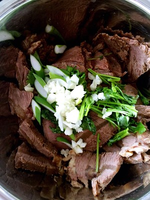 Cold Donkey Meat recipe