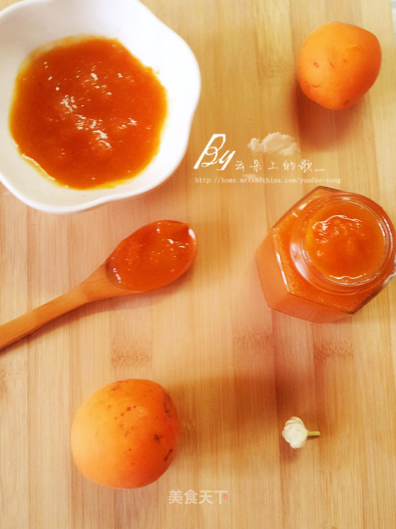 Late and Delicious-sweet Apricot Jam recipe