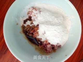 A Super Dish, Minced Meat and Shiitake Mushrooms recipe
