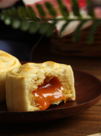New Mid-autumn Festival ~ Custard Liuxin Mooncake recipe