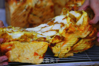 Curry Toast-------super Soft Brushed and Delicious to Burst recipe
