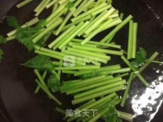 Celery Vermicelli recipe