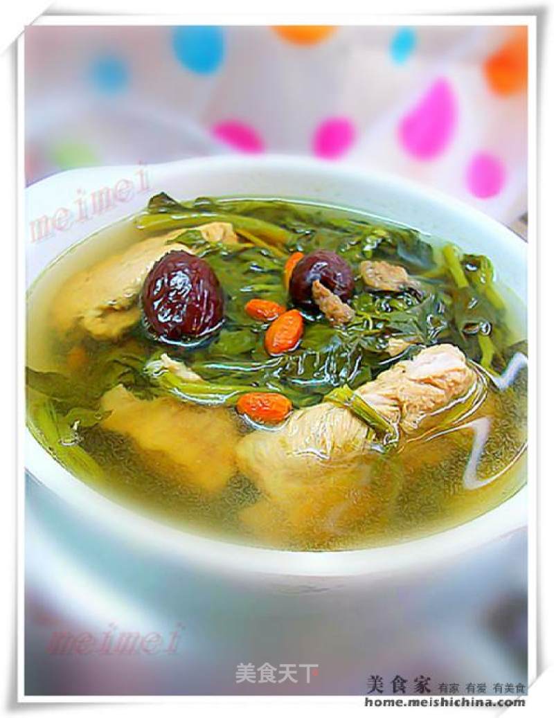 Homemade Soup @@润 Lung Stop Cough-watercress and Pork Ribs Soup recipe