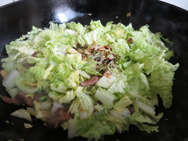 Pork and Cabbage Stewed Vermicelli recipe