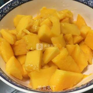 Mango Coconut Milk Sago recipe