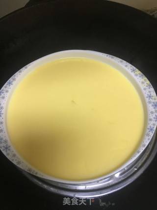 Steamed Eggs with Minced Meat recipe