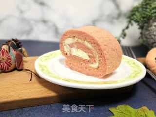 Red Yeast Cake Roll recipe