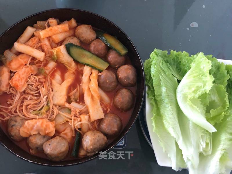 Korean Chili Sauce Small Hot Pot recipe