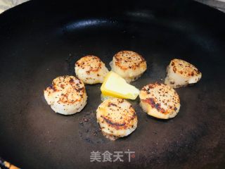 Garlic Fried Scallops recipe