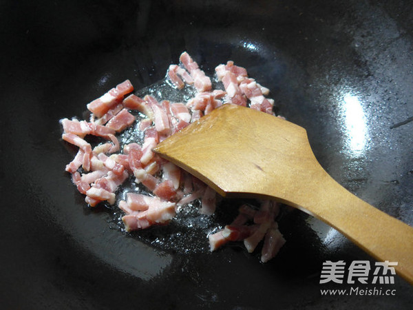 Bacon and Cabbage Boiled and Dried Shreds recipe