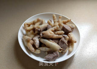 Lean Chicken Feet and Carrot Soup recipe