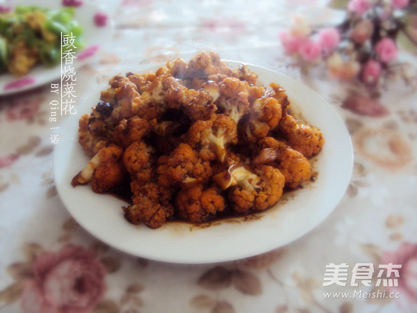 Roasted Cauliflower with Soy Sauce recipe