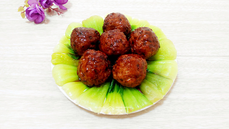 Meat Ball with Soy Sauce recipe