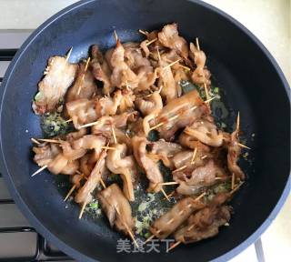 Toothpick Pork Belly recipe