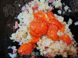 Papaya and Bacon Rice recipe