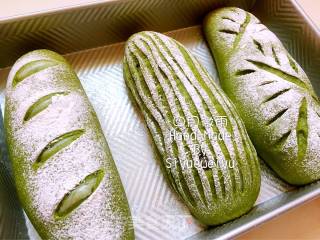 Matcha Mochi Soft European Buns recipe