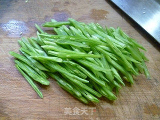 Soybeans Mixed with Jade Bamboo Shoots recipe