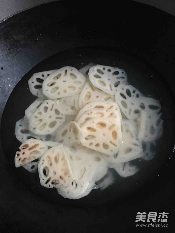 Cold Lotus Root Slices recipe