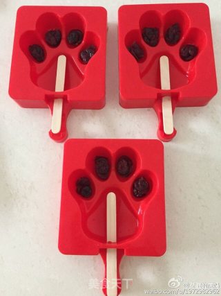 Cranberry Milk Pops recipe