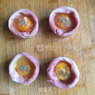 #aca烤明星大赛#quick Breakfast~bacon Egg Cup recipe