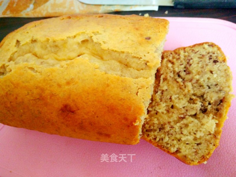 Banana Walnut Cake recipe