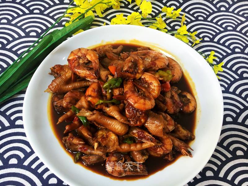 Roche Shrimp Grilled Chicken Feet recipe