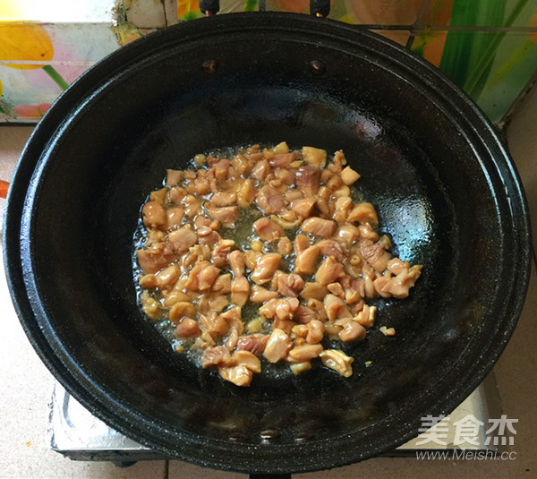 Corn Chicken with Oyster Sauce recipe