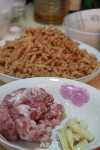 Stir-fried Radish with Minced Meat recipe