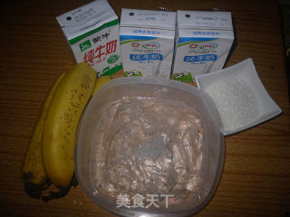 Ice Cold Banana Milk recipe