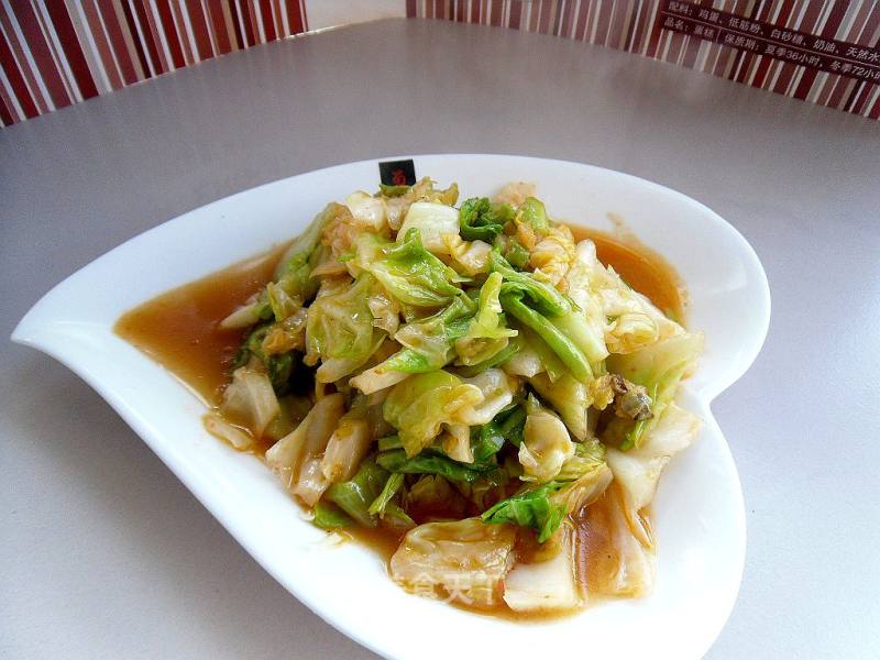 Braised Cabbage in Red Curry
