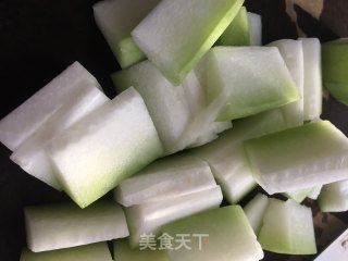 Winter Melon Braised Fresh Scallops recipe