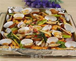 The Practice of Prawn Roasted Clams recipe