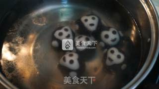 Hericium Glutinous Rice Balls and Panda Glutinous Rice Balls recipe