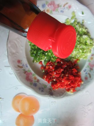 Garlic with Double Pepper recipe