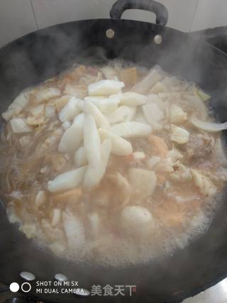 Cabbage Vermicelli Burning Hot Pot Balls recipe