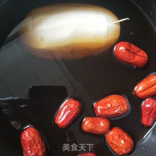 Brown Sugar Glutinous Rice Lotus Root recipe