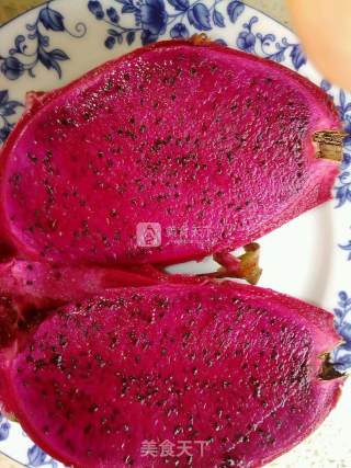 Red Dragon Fruit Pure Sauce Noodle recipe