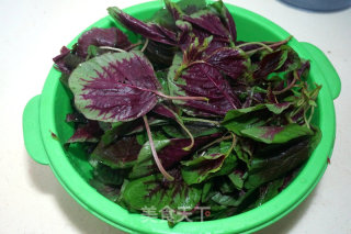 Red Amaranth with Garlic recipe