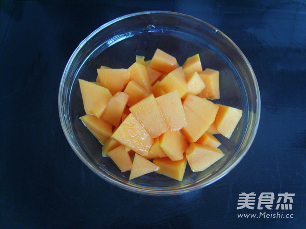 Mini Papaya Cream Pie recipe