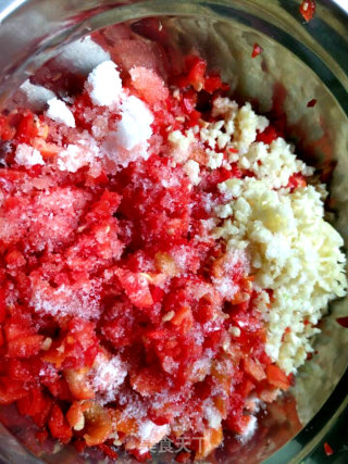 Super Easy Homemade Chopped Pepper Sauce recipe