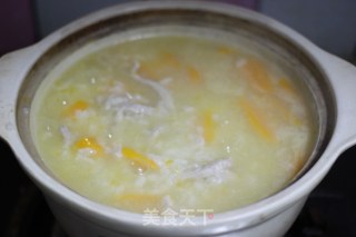 【lean Pumpkin Congee】——reuse Leftover Rice recipe