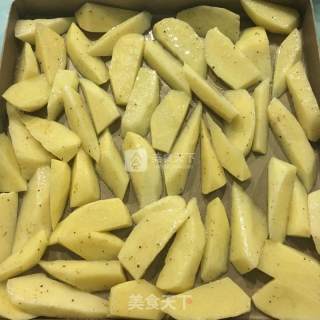#aca烤明星大赛#roasted Potato Wedges recipe