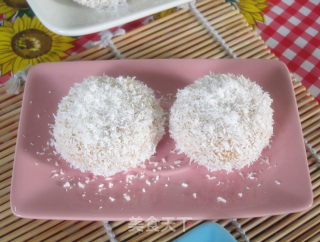 [coconut and Sweet Potato Mochi] = Soft Cotton Feel recipe