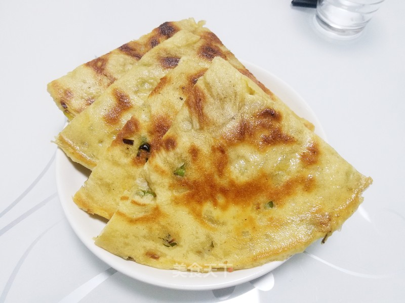 Millet Pasta Scallion Pancakes recipe